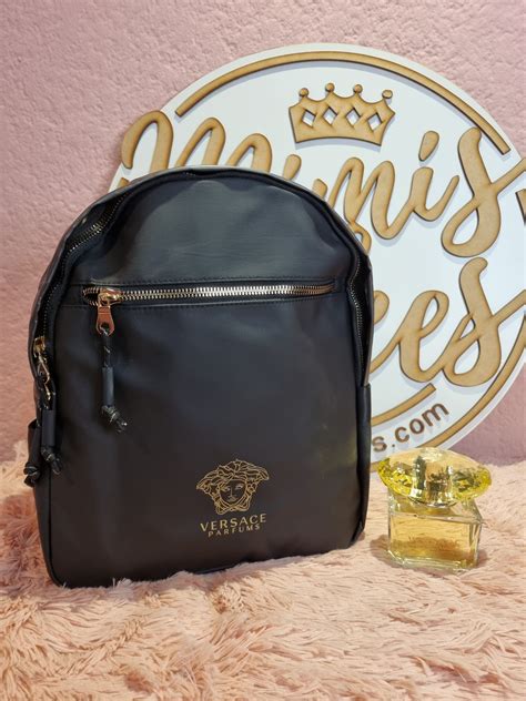 perfume versace mujer con mochila|perfumes originales Versace.